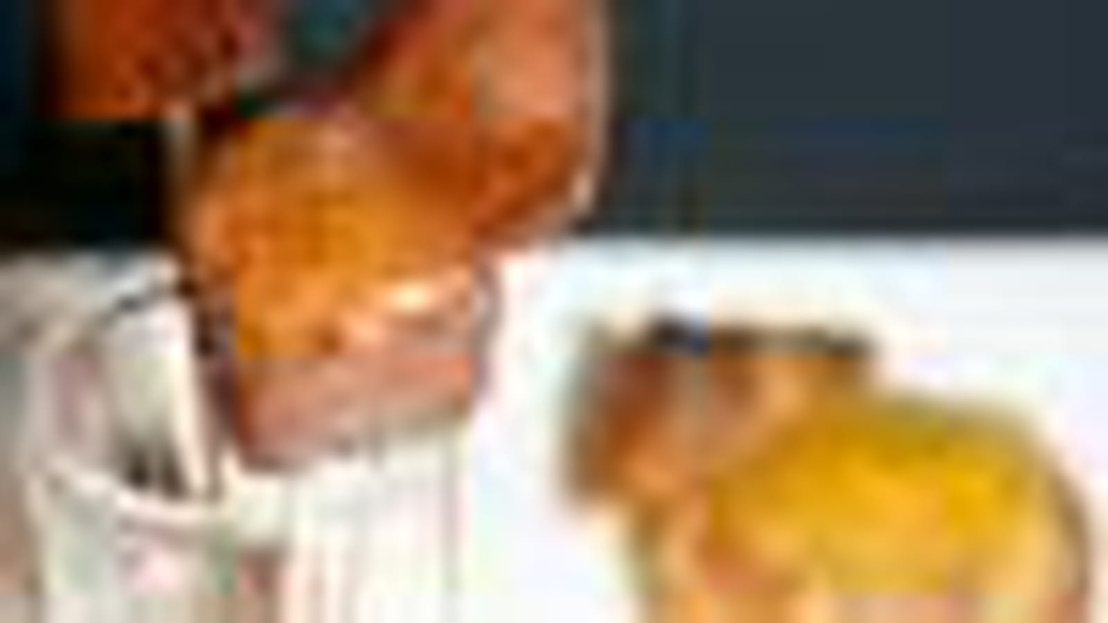 Sucettes de porc caramélisé