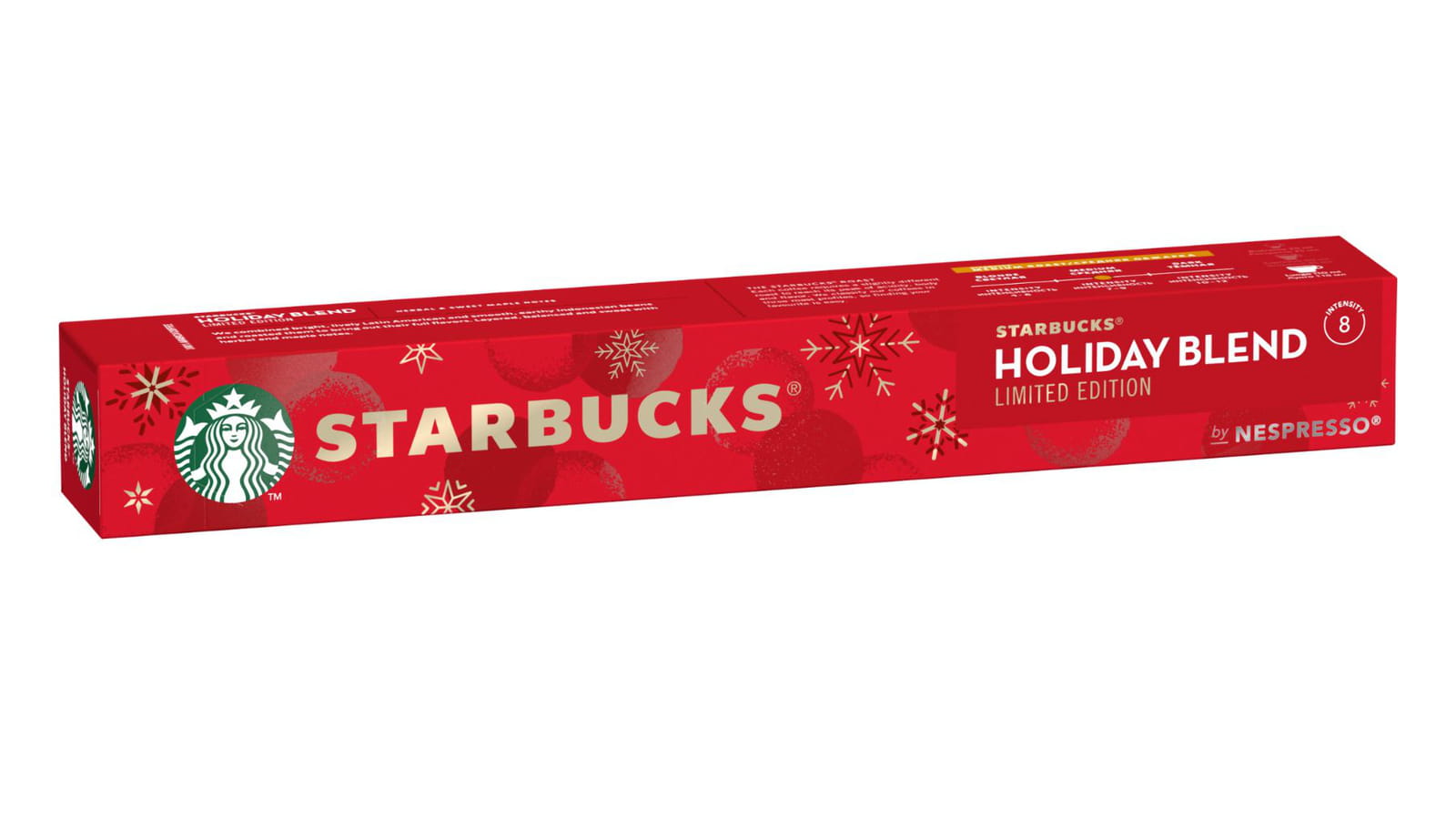 Le café STARBUCKS Holiday Blend