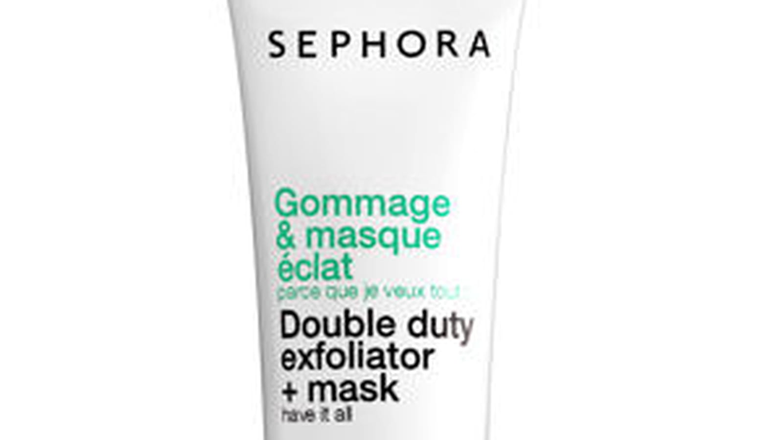 Gommage et masque éclat de Sephora
