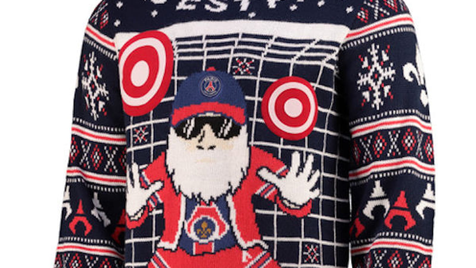 Pull de Noël PSG