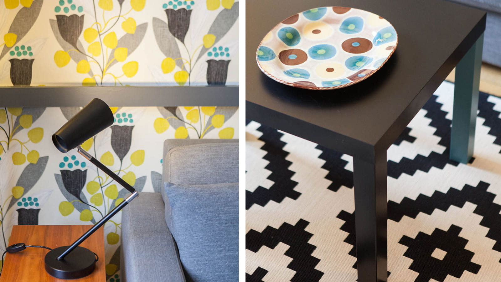 Motifs graphiques et colorés