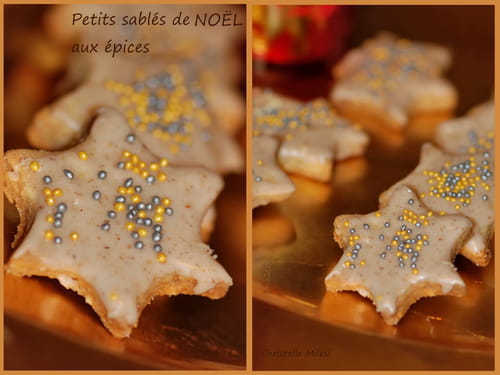 Petits sablés de Noël aux épices