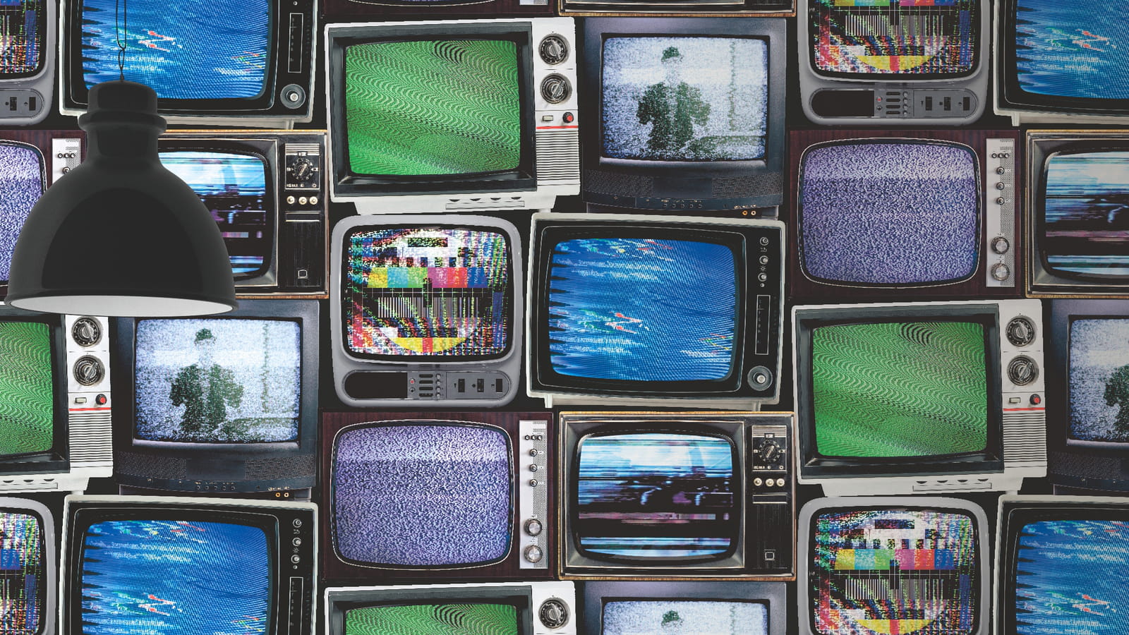 Papier peint impression TV