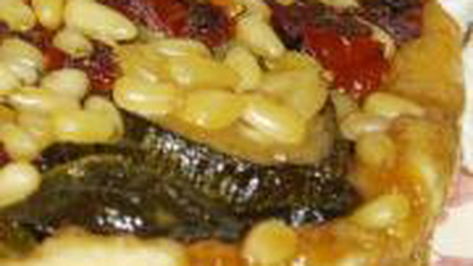 Tatin de courgettes aux pignons