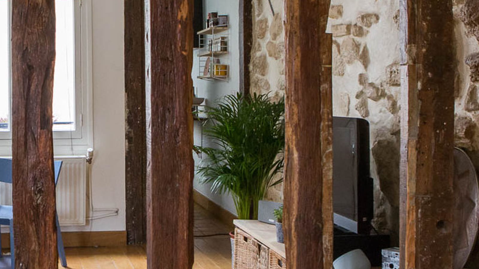 Enfilade de poutres