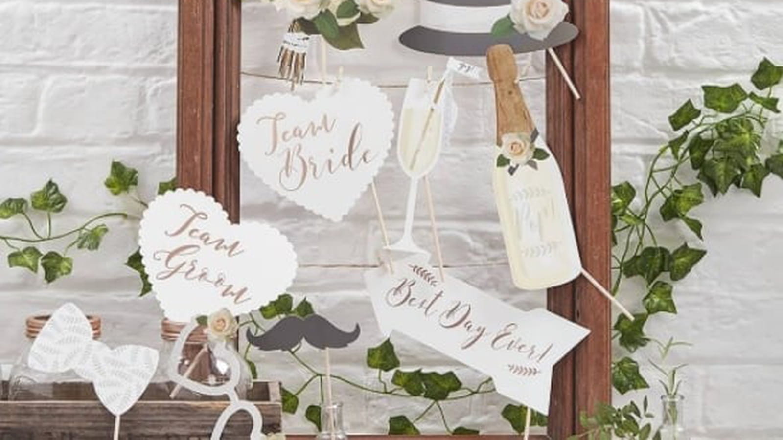 Le kit d'accessoires photobooth