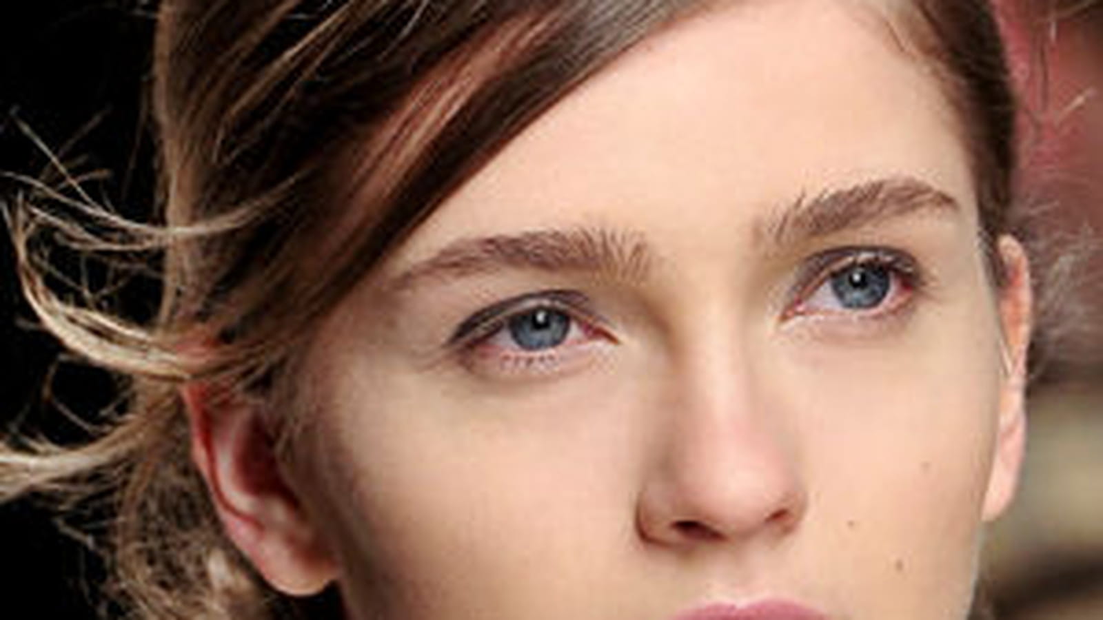 Le chignon bas