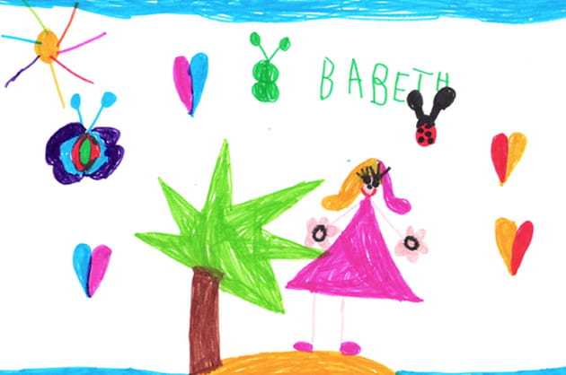 Ma maman sur une &icirc;le (Abigail, 5&nbsp;ans)