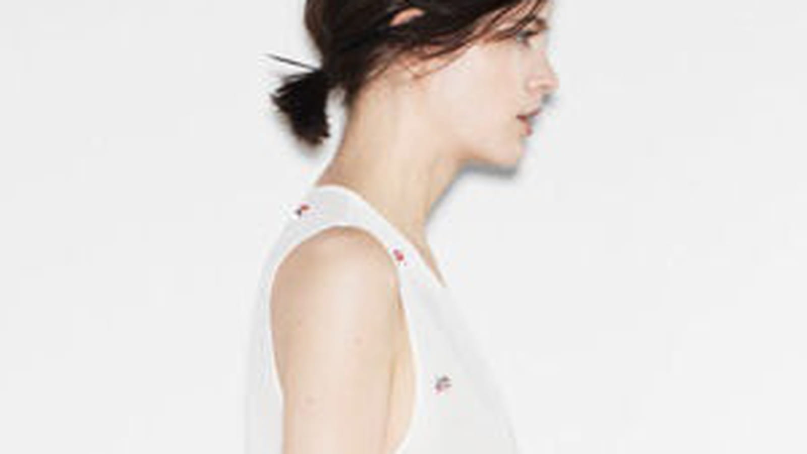 Trop croisé brodé de Zara