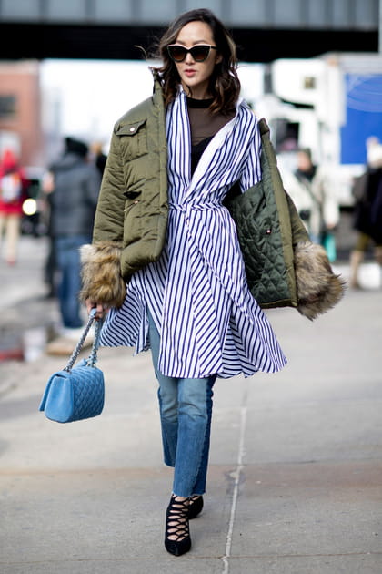 Le nouveau port&eacute; de la robe