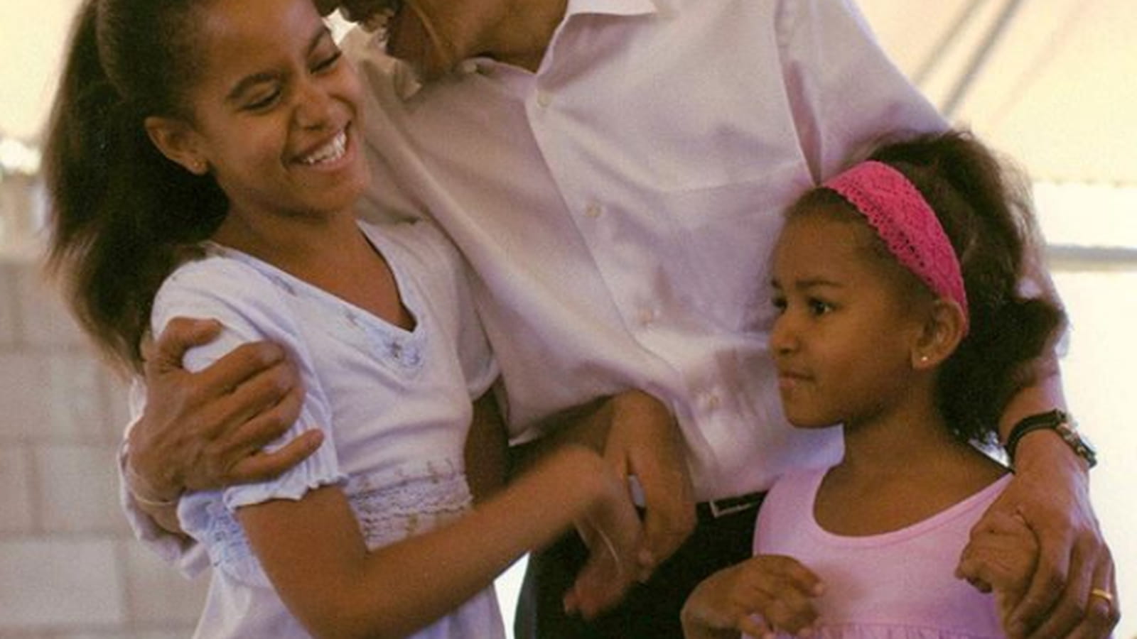 Malia Obama, Barack Obama, Sasha Obama