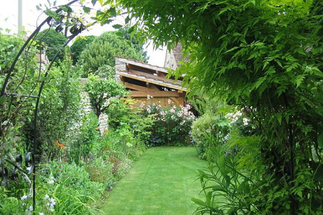 Dans le fond du jardin