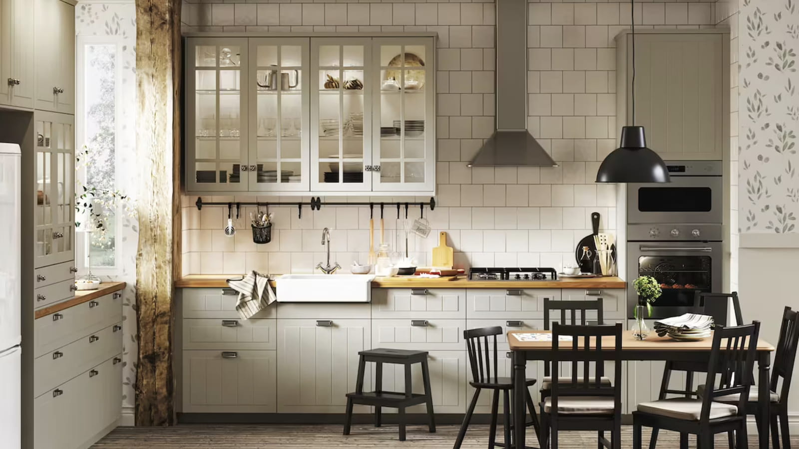 Cuisine gris clair