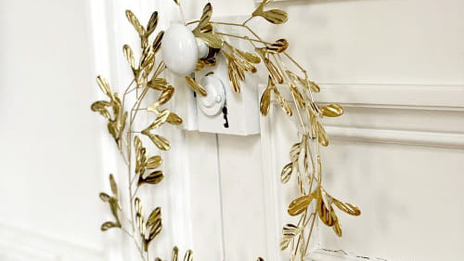 Feuilles en laiton