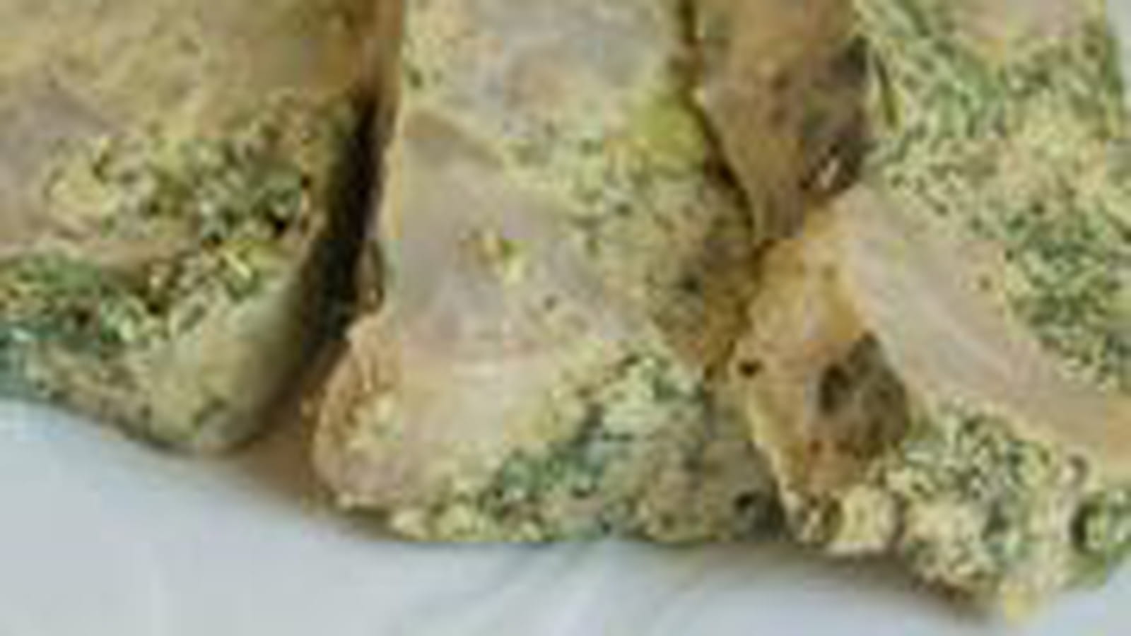 Terrine aux orties et aux deux choux