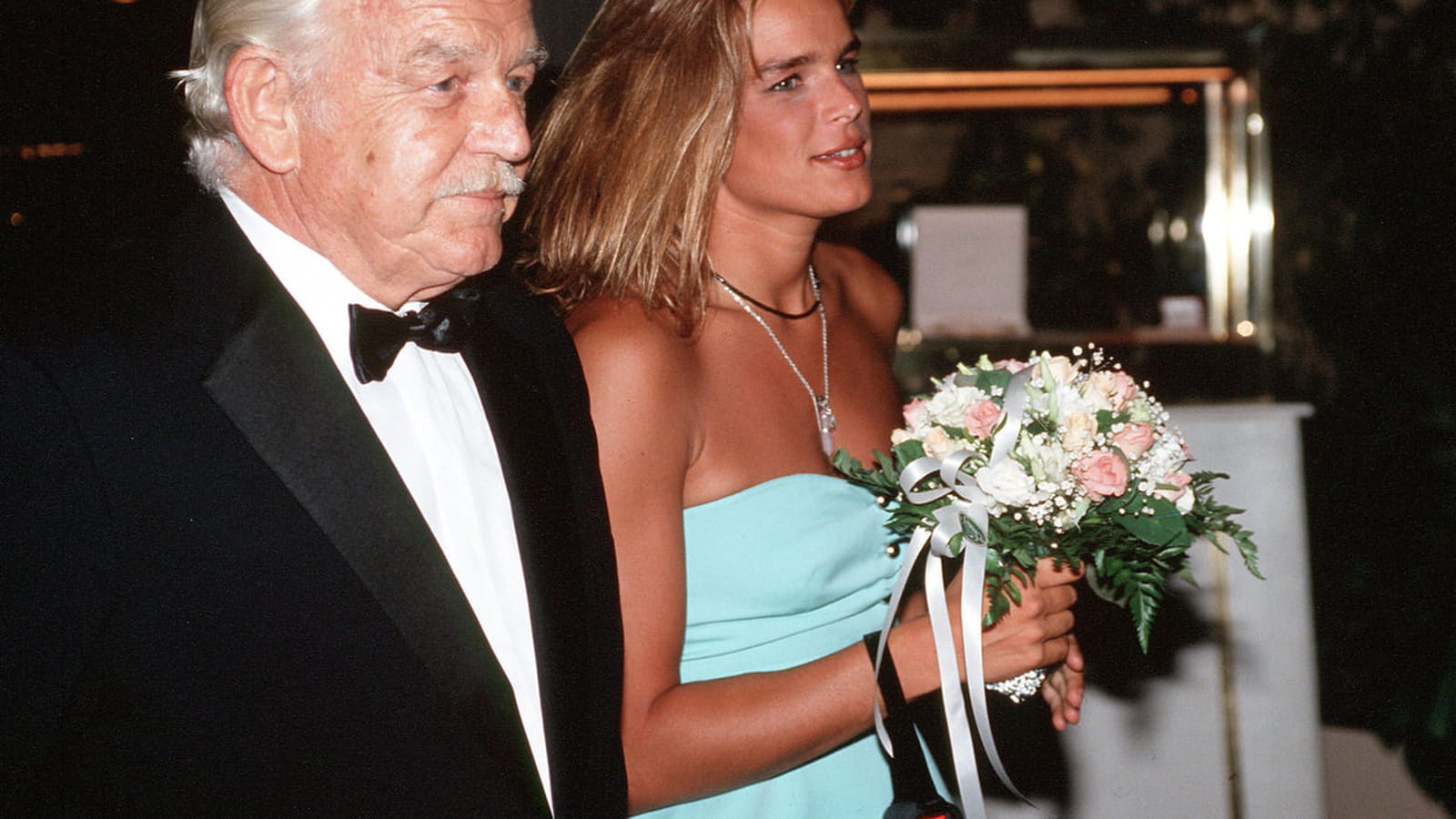 Le prince Rainier III, Stéphanie de Monaco