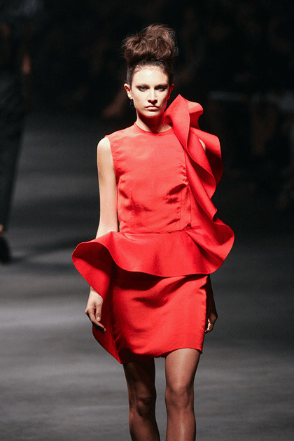 Défilé Lanvin printemps-été 2010 par Alber Elbaz