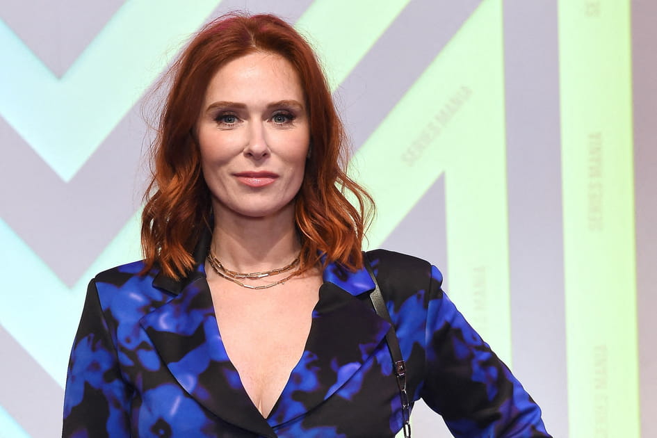 Audrey Fleurot est une f&eacute;rue de Pilates