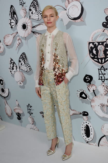 Kate Bosworth au d&eacute;fil&eacute; Schiaparelli