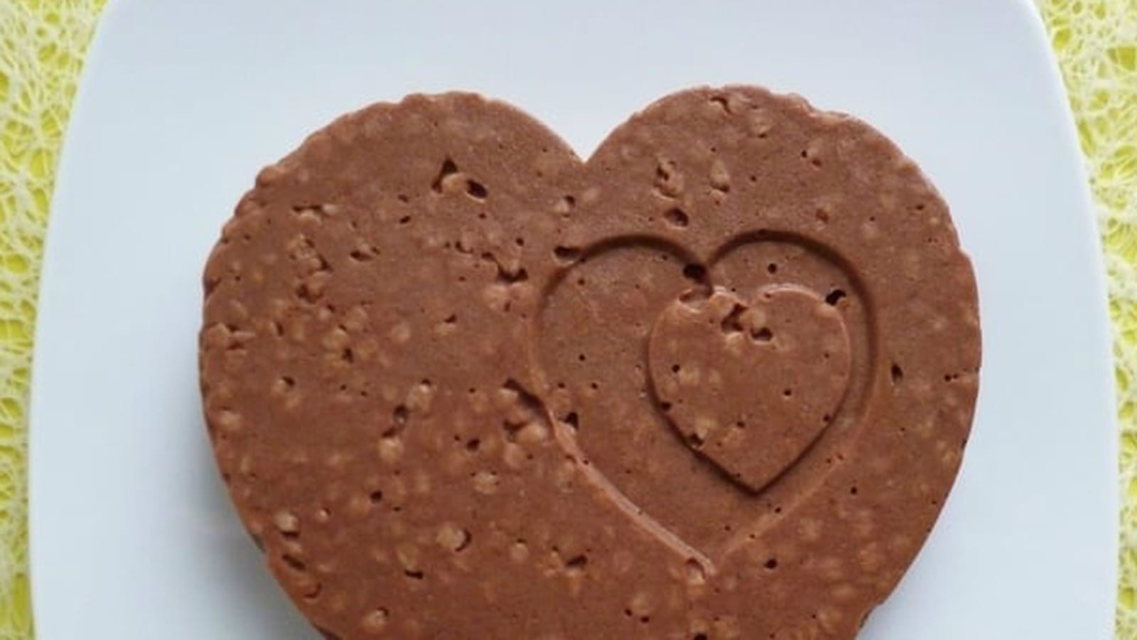 Gâteau coeur vegan amande chocolat coco châtaigne