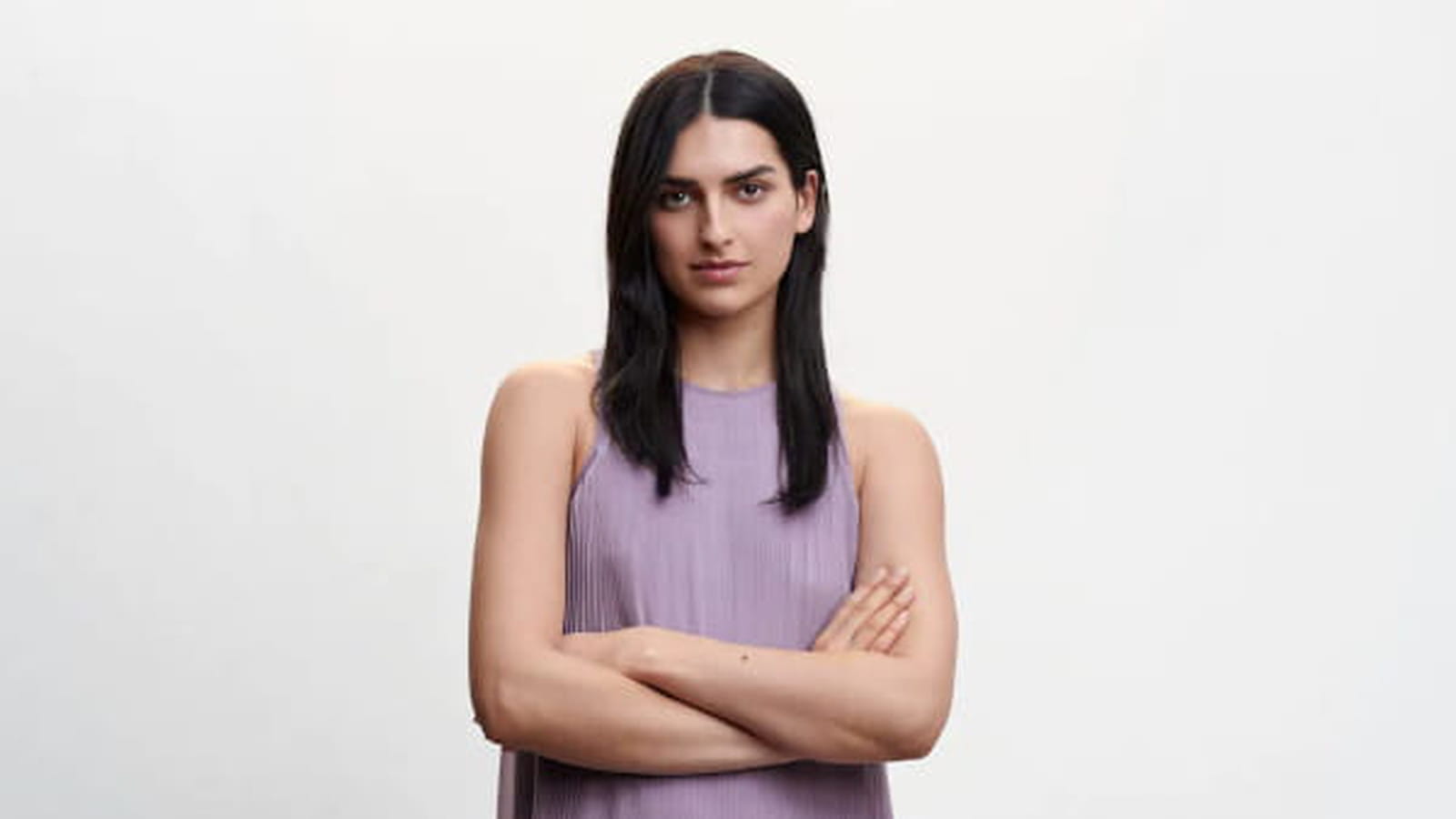 Robe texturée Mango 