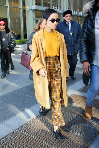 TOP&nbsp;: Zoe Kravitz en tenue accord&eacute;e