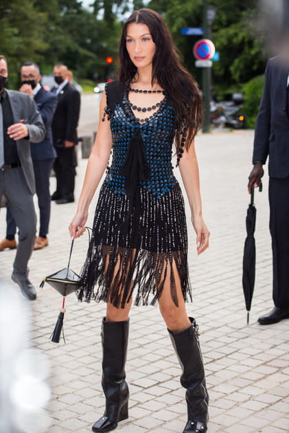 Bella Hadid au d&icirc;ner Louis Vuitton