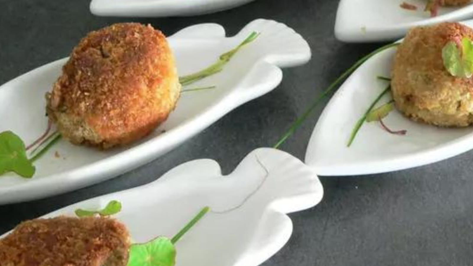 Cromesquis à la sardine épicée