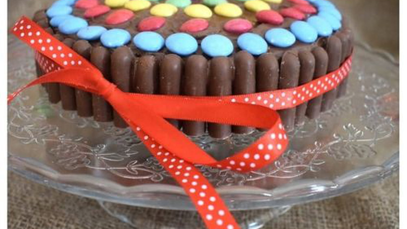 Gâteau d'anniversaire Smarties