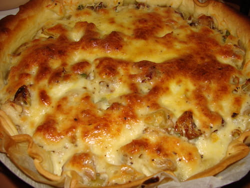Quiche au thon et aux pommes de terre