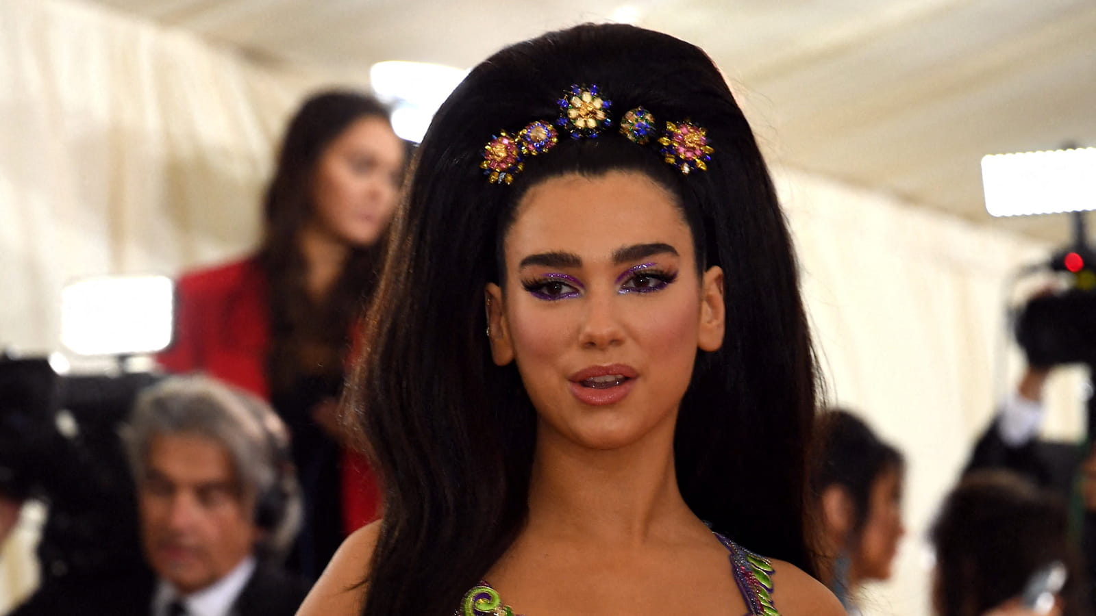 Coiffure volumineuse 