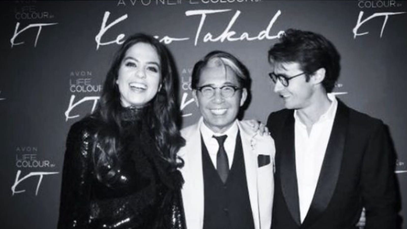 Anouchka Delon et Kenzo Takada