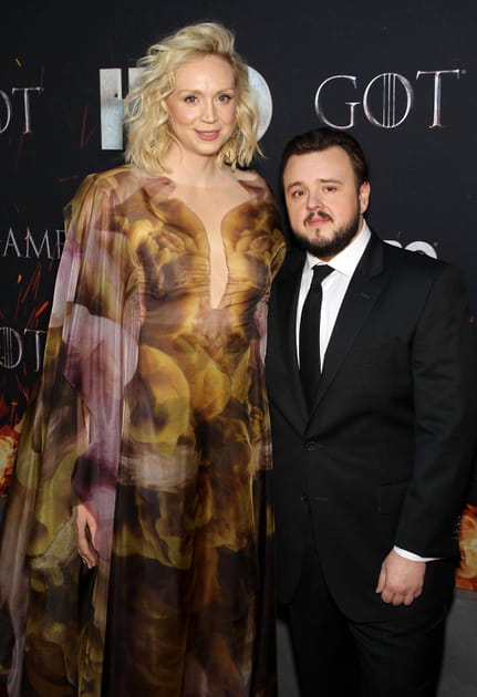 Gwendoline Christie et John Bradley forment un joli couple...