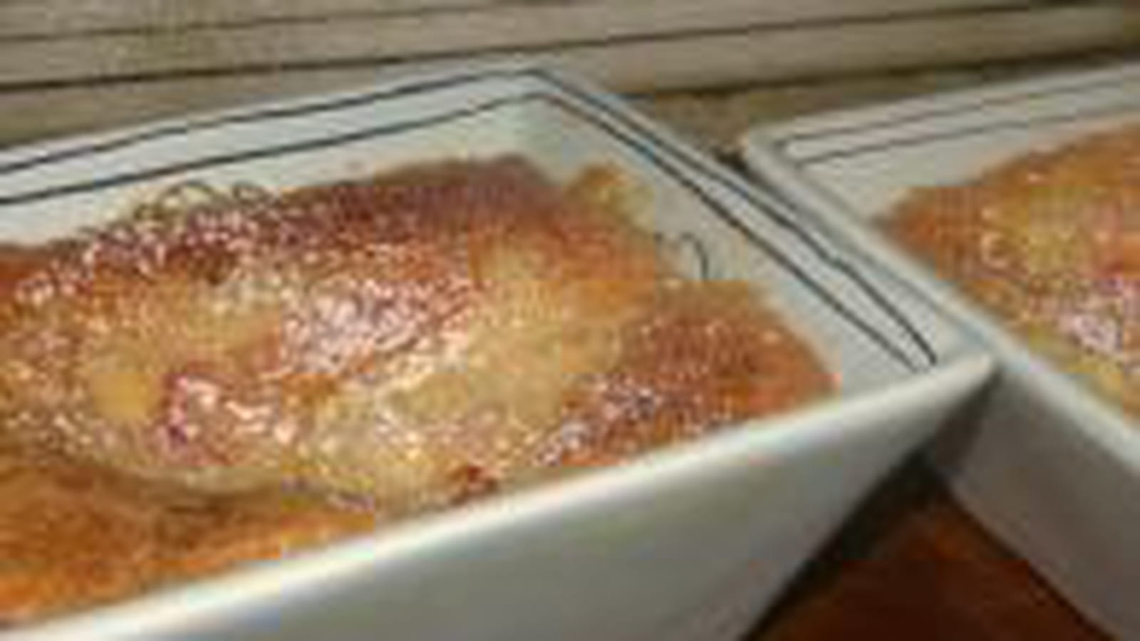 Clafoutis pêche-abricot