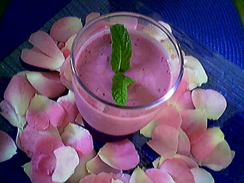 Crème aérienne aux fruits rouges