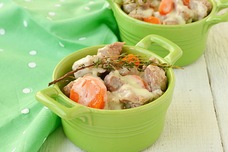 Blanquette de veau légère
