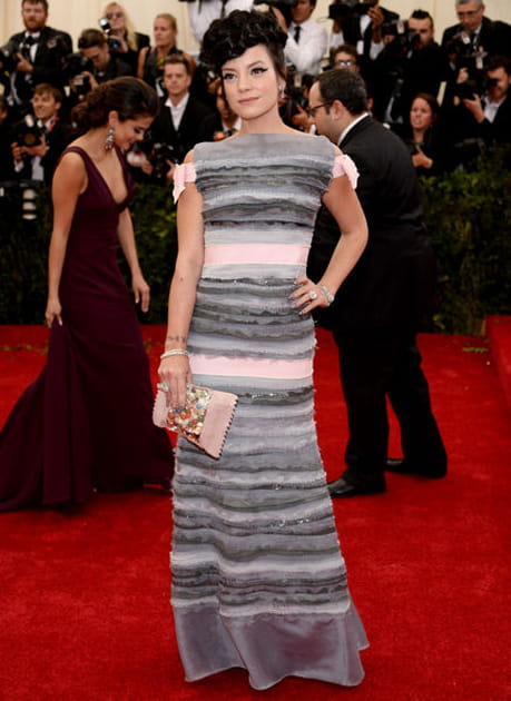 Gala du Met Ball 2014 : Lily Allen en Chanel
