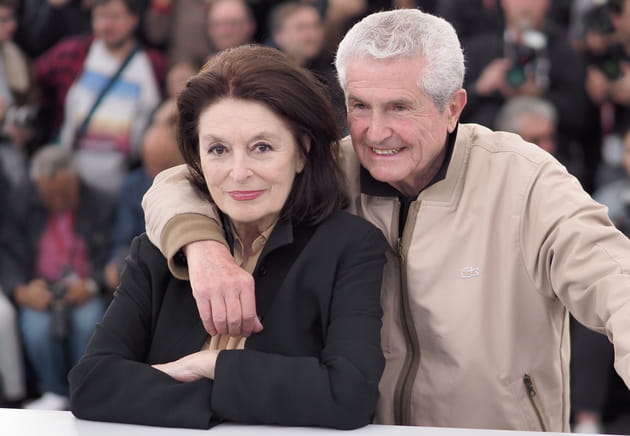 Anouk Aim&eacute;e et Claude Lelouch, complices