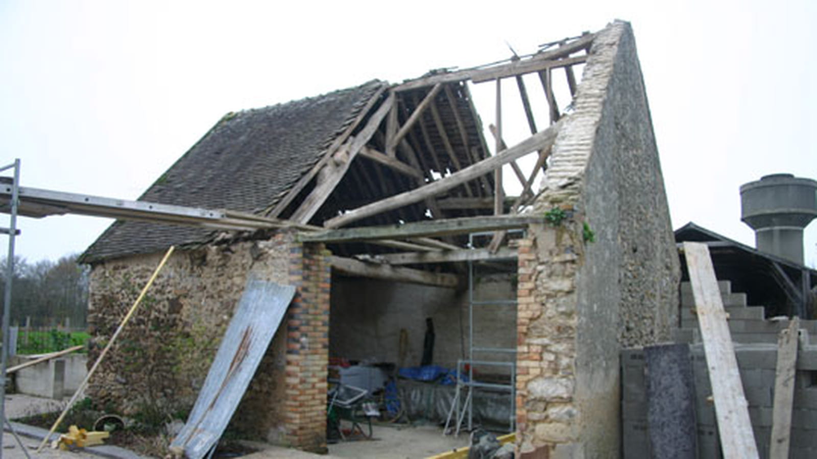 Réfection de la toiture