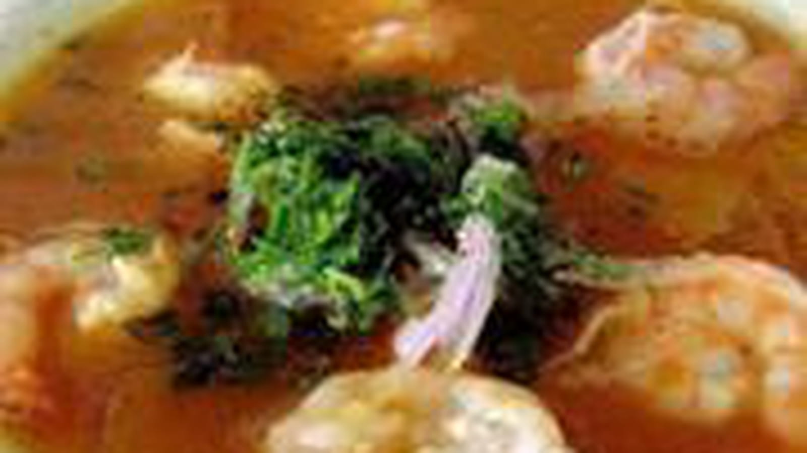 Ceviche de gambas en Equateur