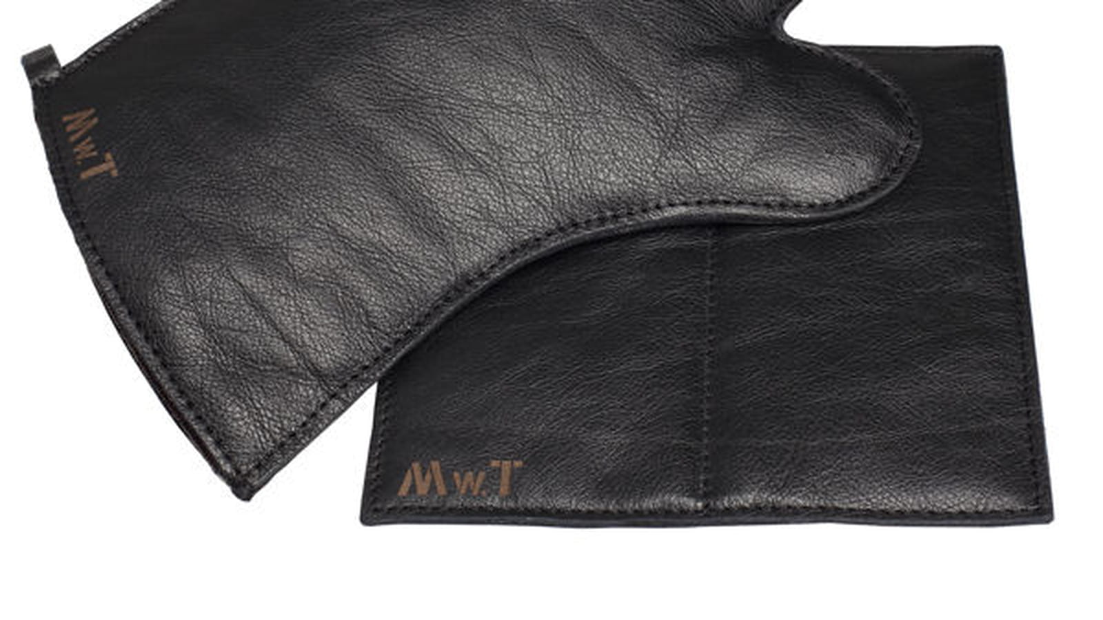 Gant et manique en cuir de Malle W Trousseau