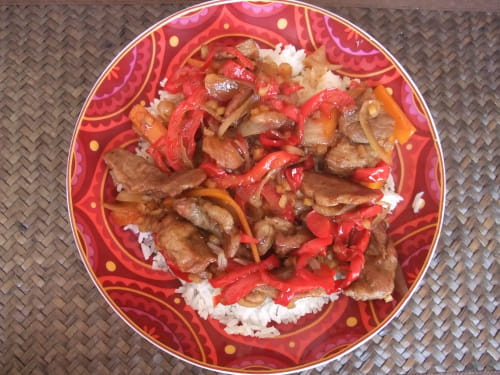 Porc au caramel facile