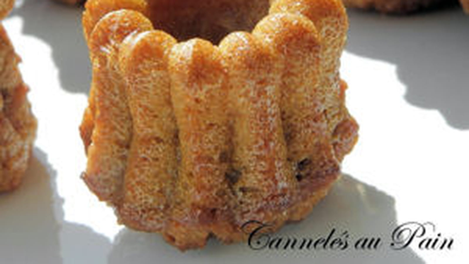 Canelés au pain d'épices