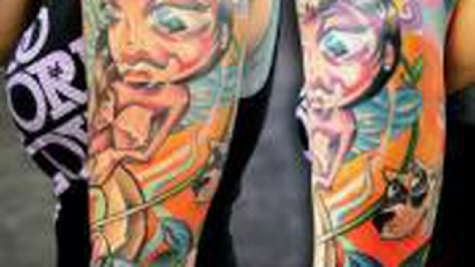Exemple de tatouage New School