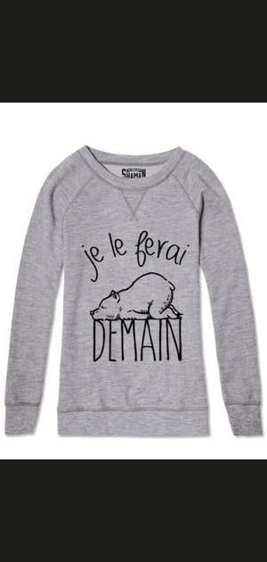 Sweat "Je le ferai demain' by Shaman