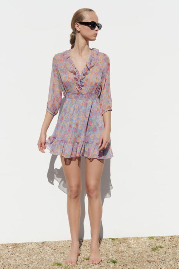 Robe ?� imprim?� floral