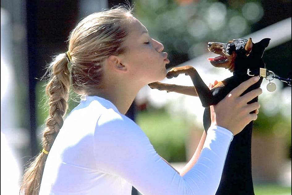 La tresse haute d'Anna Kournikova