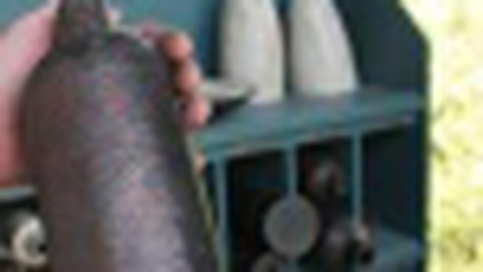 Vase métallisé