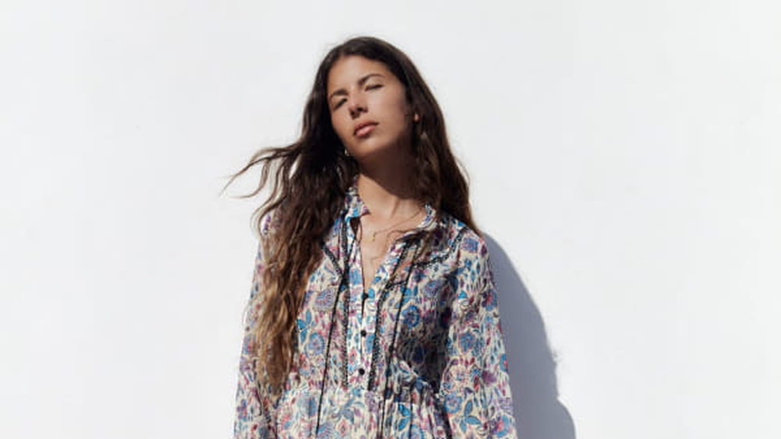 Robe en dentelle Zara 