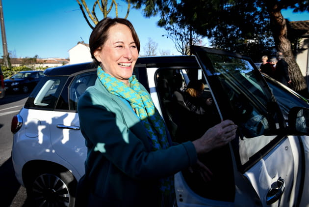Ségolène Royal, tout sourire !